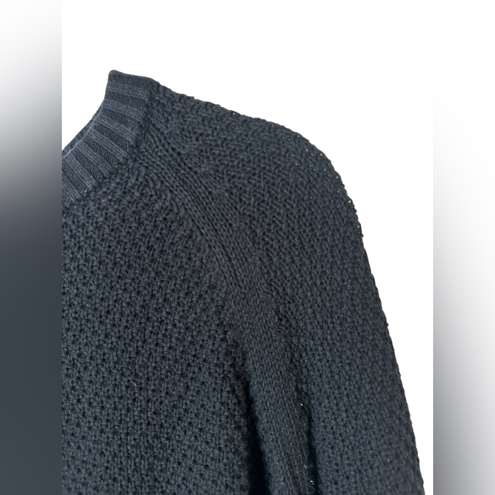 Old Navy Black Knit Pullover Sweater Women’s Size XL - Picture 3 of 7